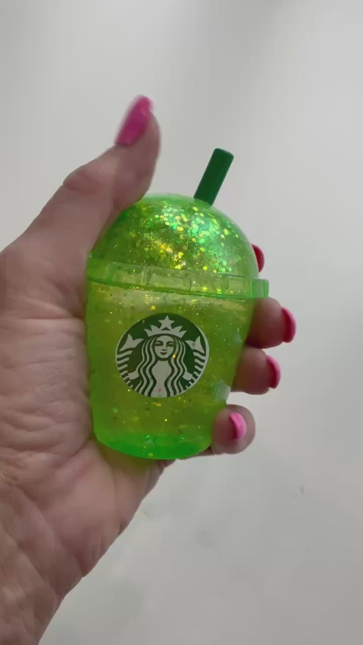 Glitter Pink Drink Squishy