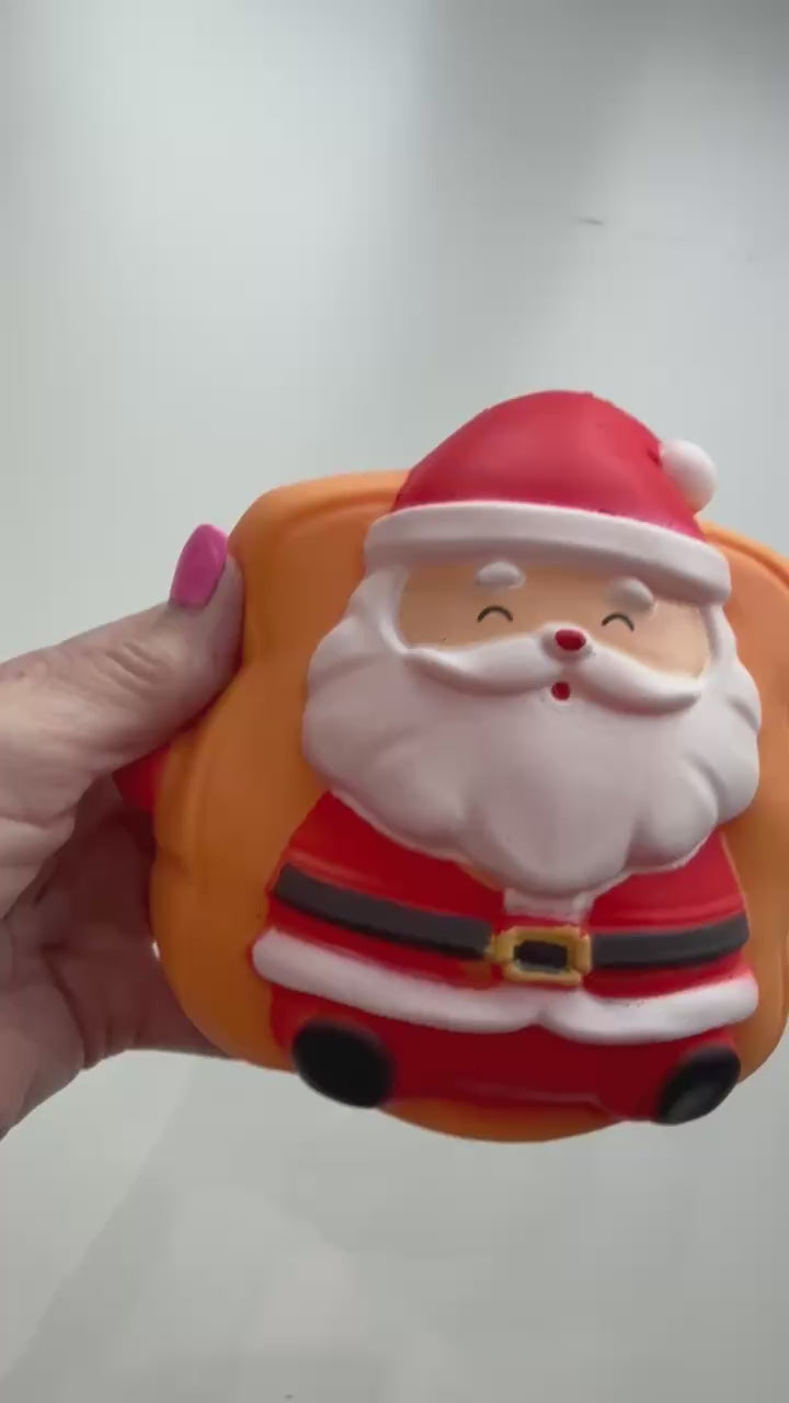 Santa Bread Slow Rise Squishy