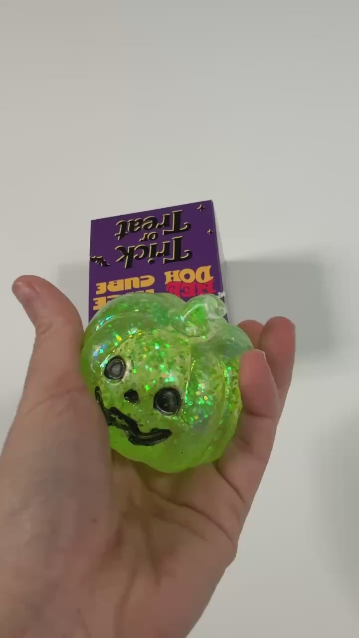 Surprise Trick or Treat Halloween Cube Squishy