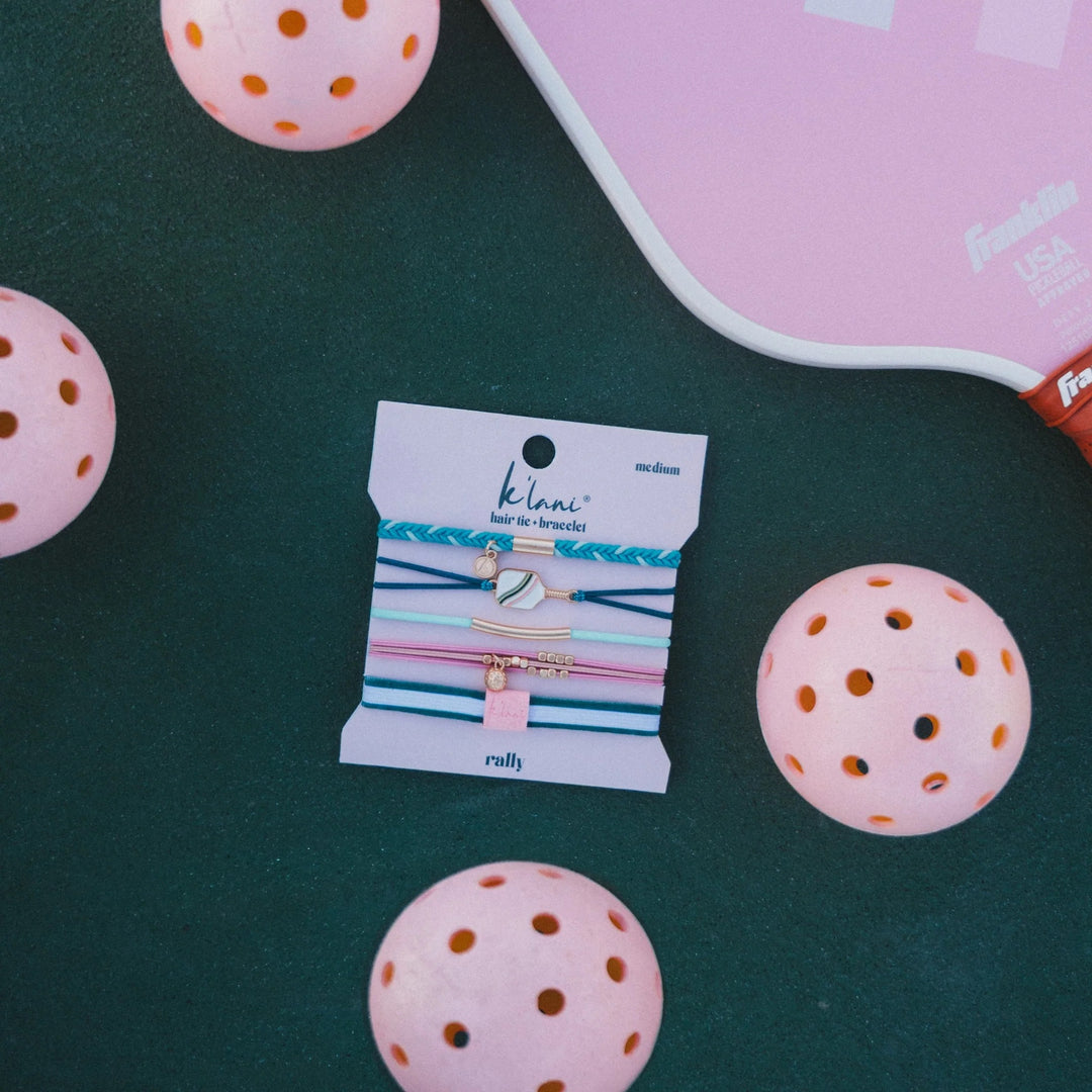 K'lani Hair Tie Bracelets Pickleball