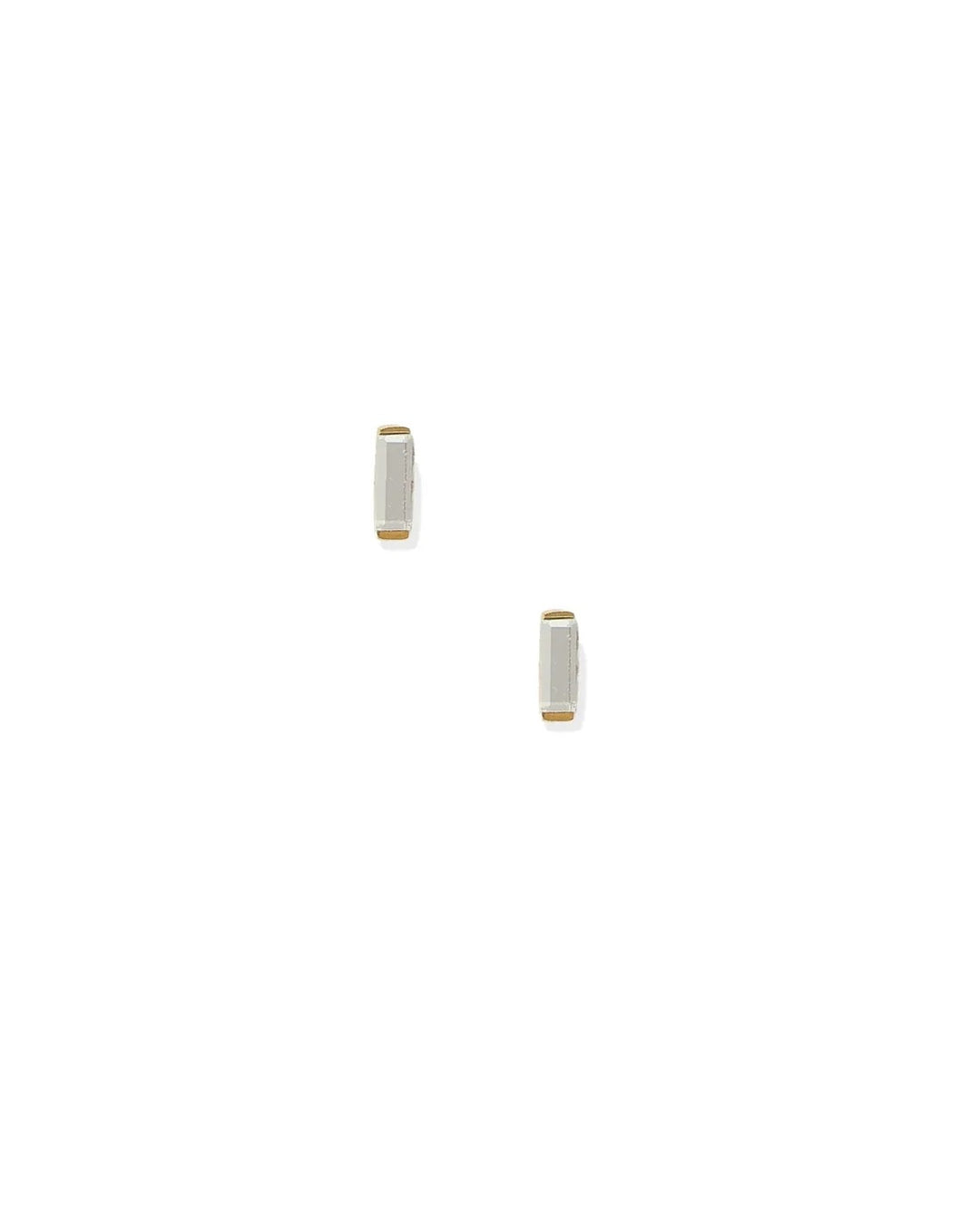 Amber Screwback Stud Earring