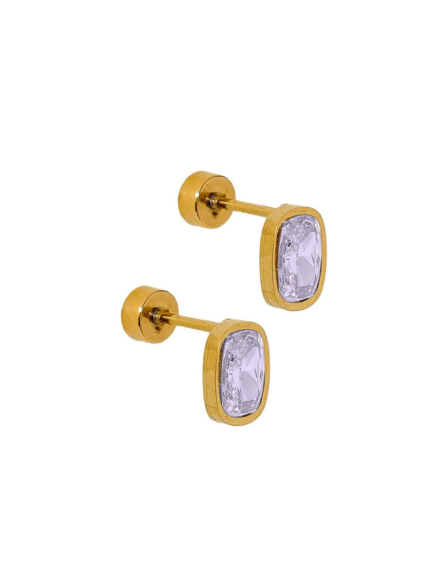 Linny Co Screwback Stud Earrings