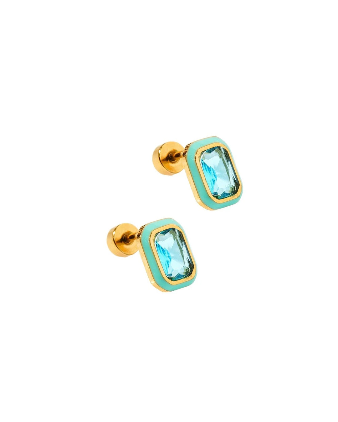 Linny Co Screwback Stud Earrings