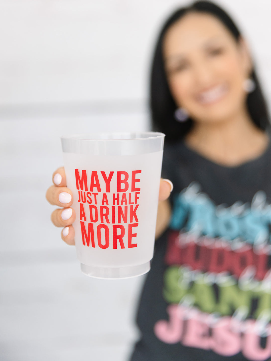 Holiday Frosted Party Cup