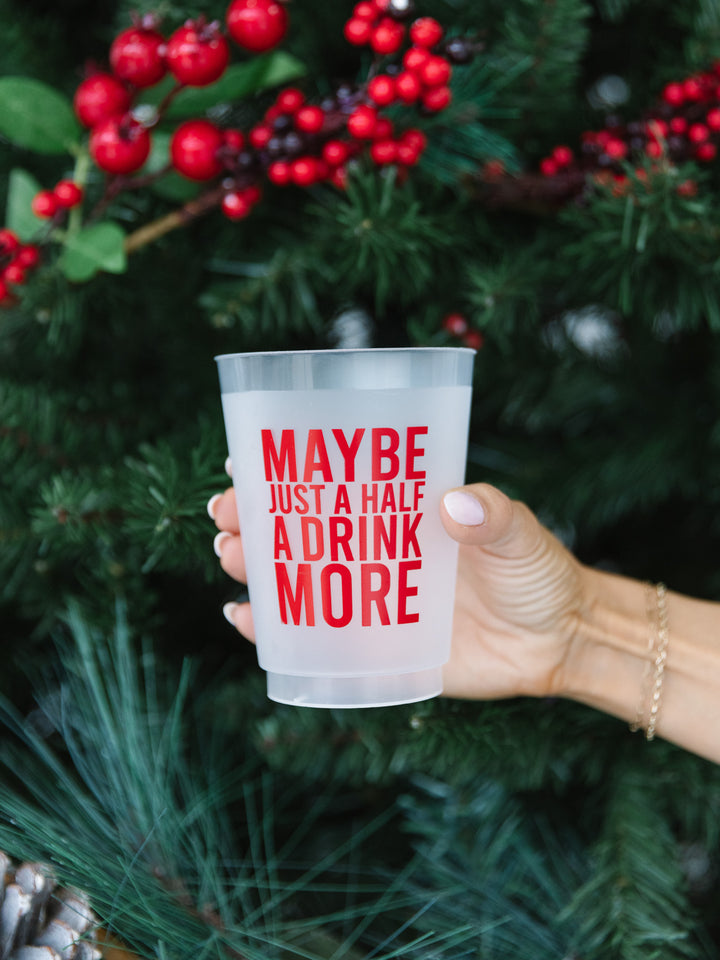Holiday Frosted Party Cup