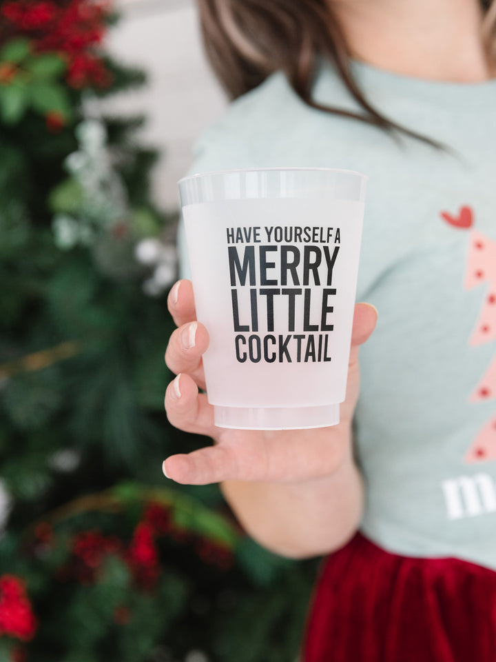 Holiday Frosted Party Cup