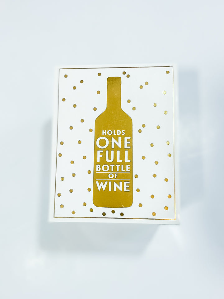 Holiday Stemless Wine Glass