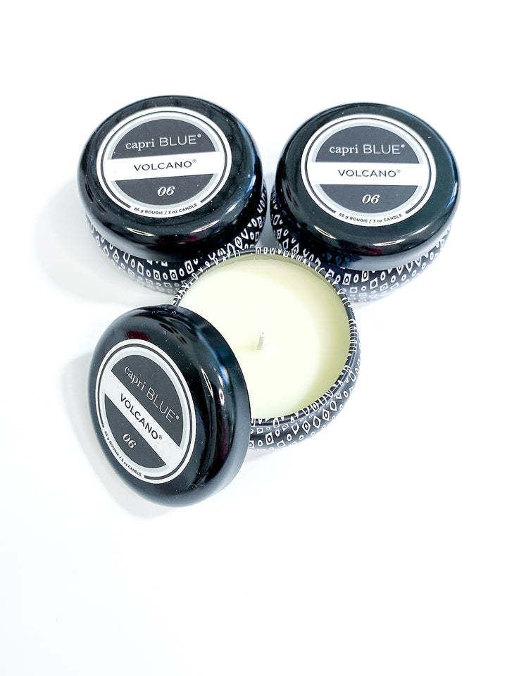 Capri Blue Black Mini Tin