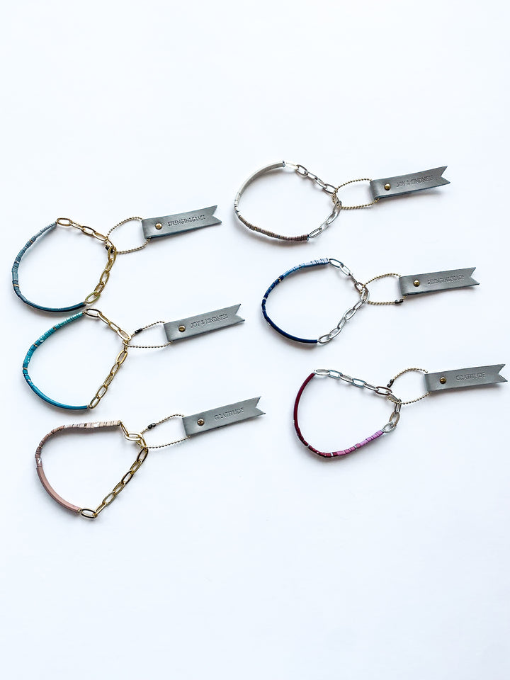 Scout Stretch Bracelet with Chain