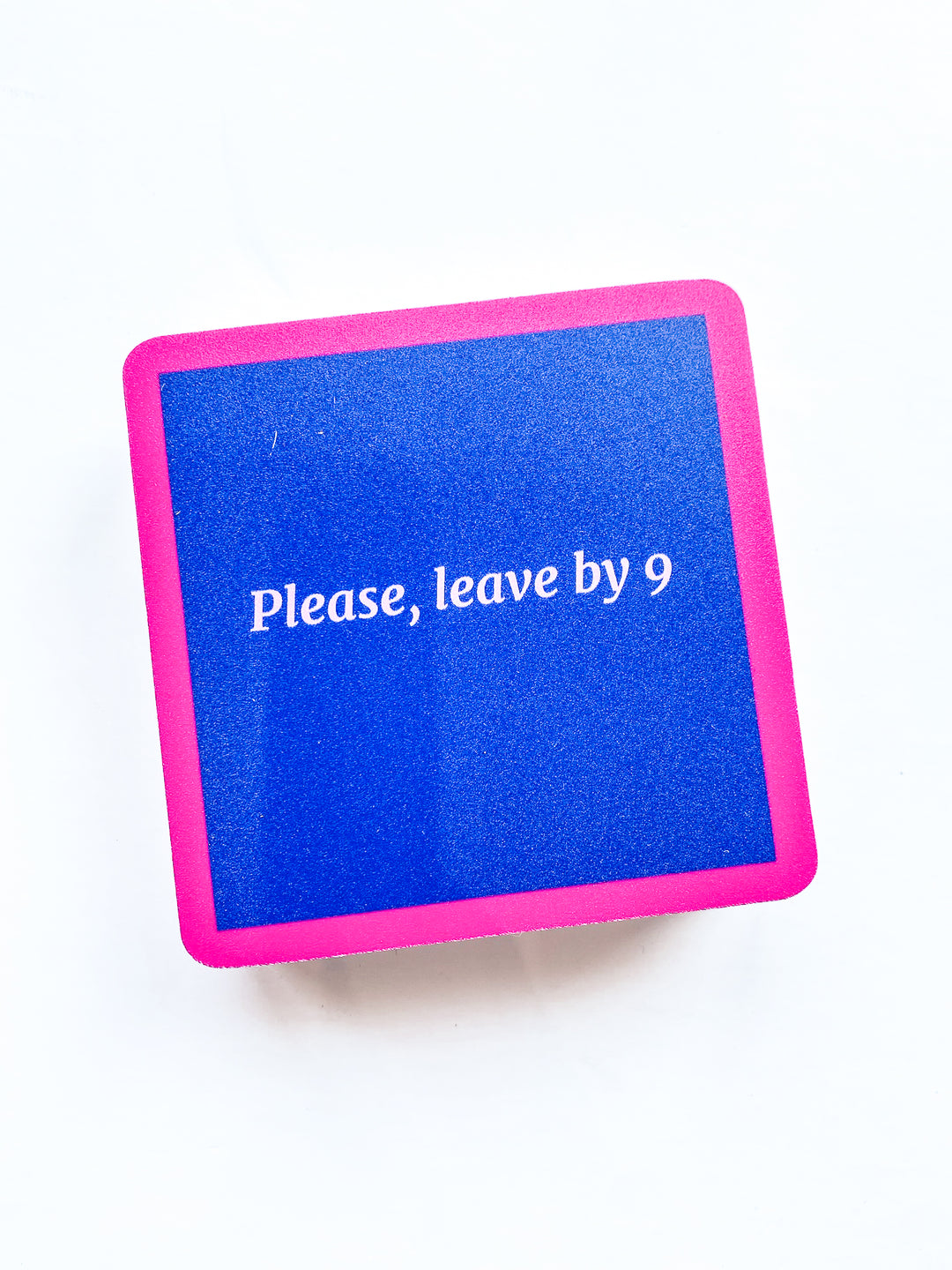 Drinks on Me Coaster