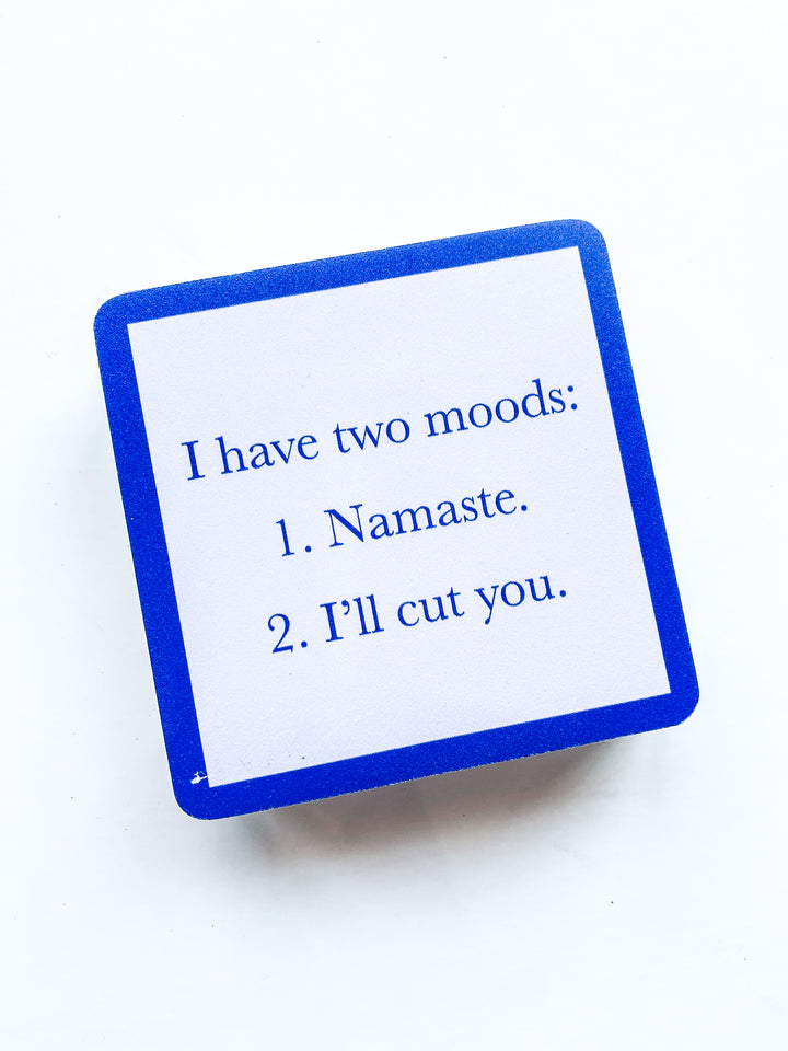 Drinks on Me Coaster