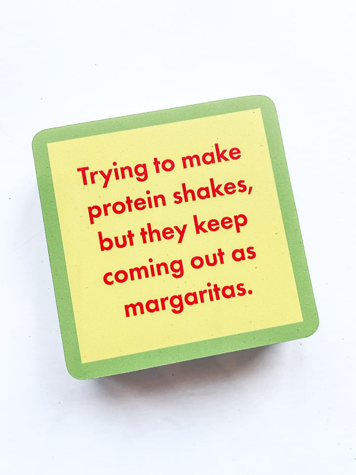Drinks on Me Coaster