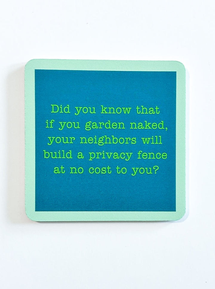 Drinks on Me Coaster