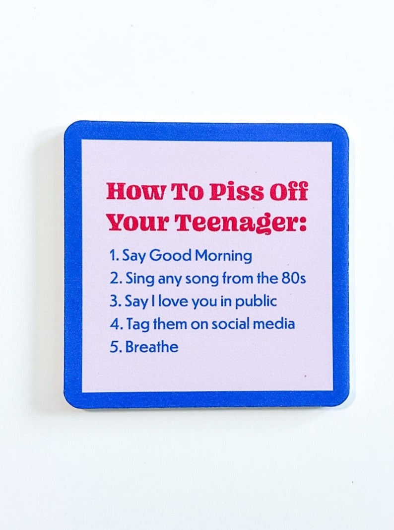Drinks on Me Coaster