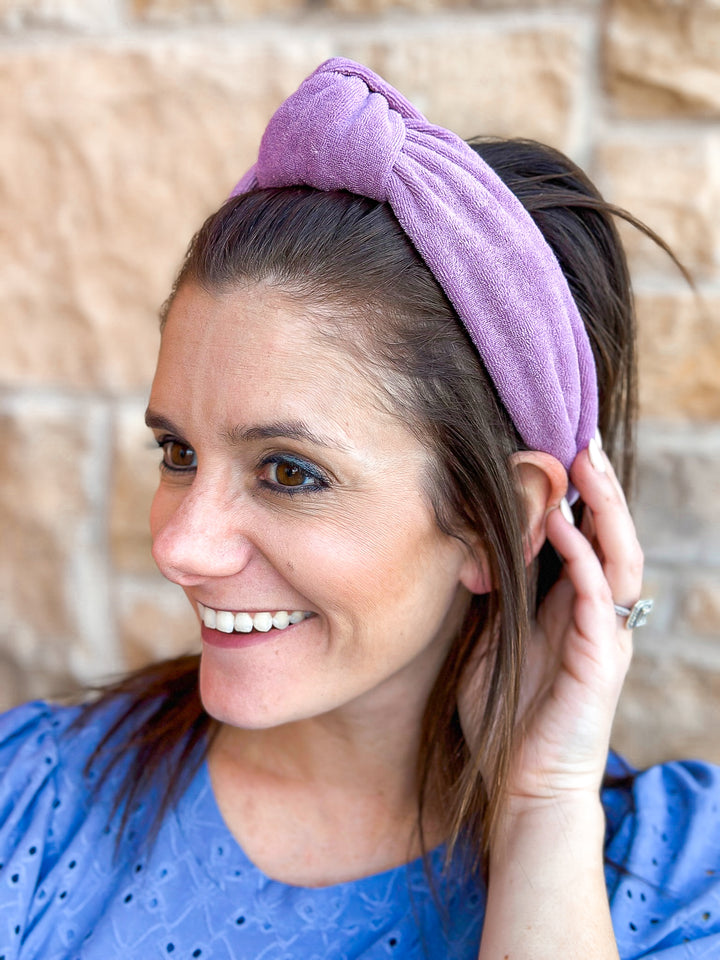 Knotted Terry Headband