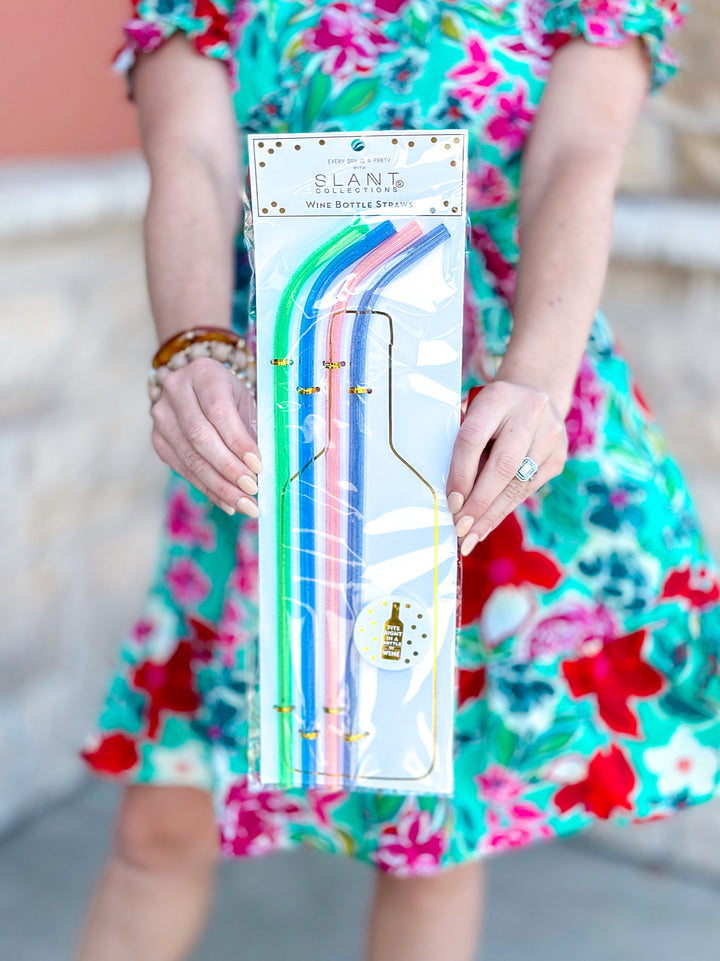 Wine Bottle Straws