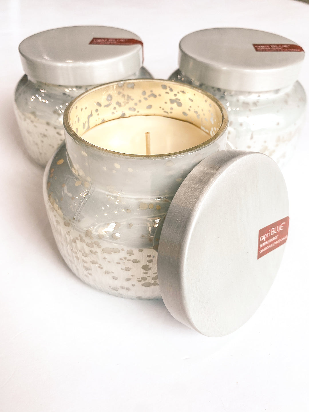 Capri Blue White Mercury Signature Jar
