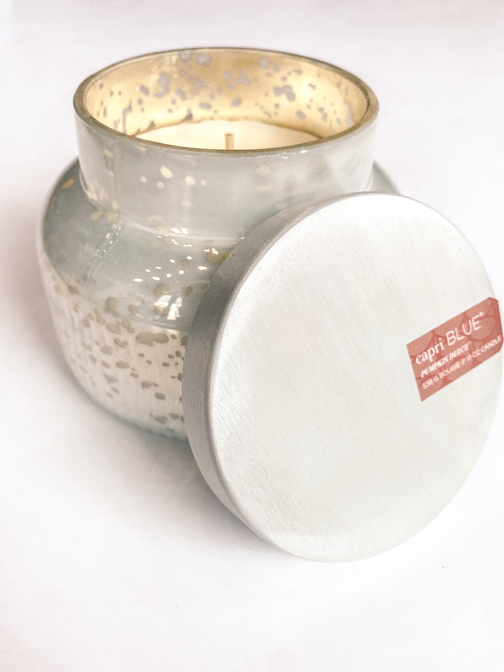 Capri Blue White Mercury Signature Jar