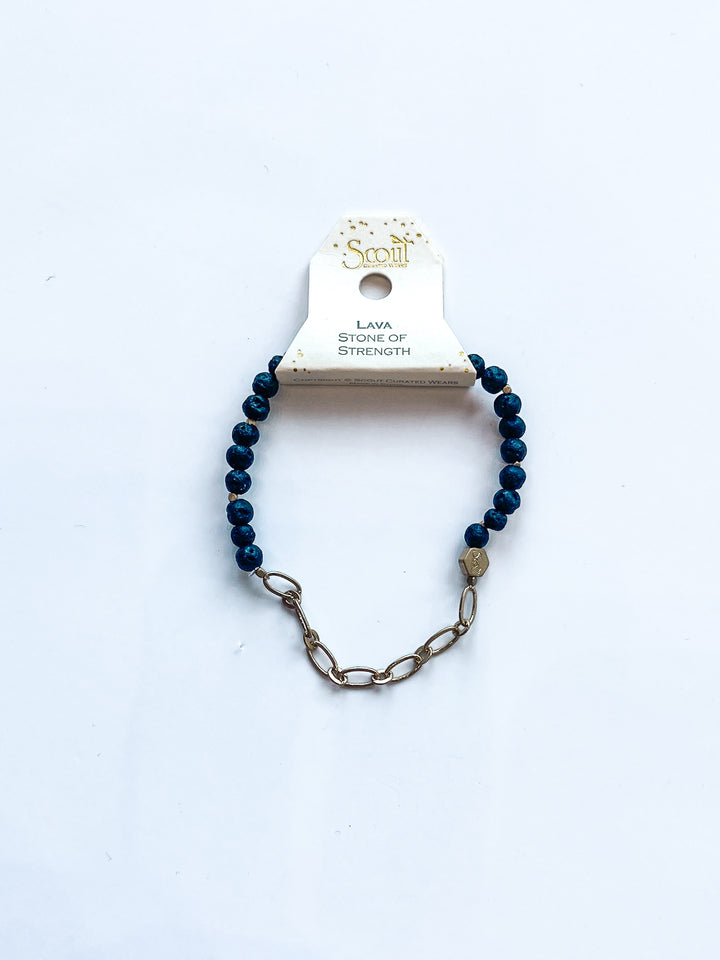 Scout Stretch Bracelet with Chain