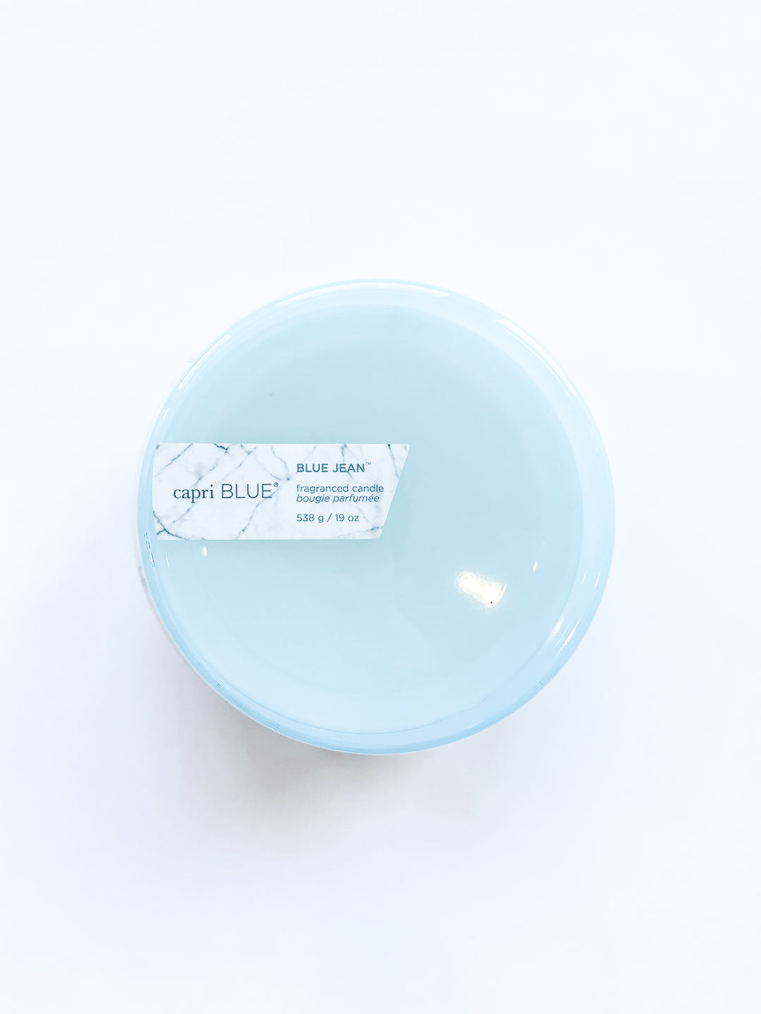 Capri Blue Mod Marble Signature Candle