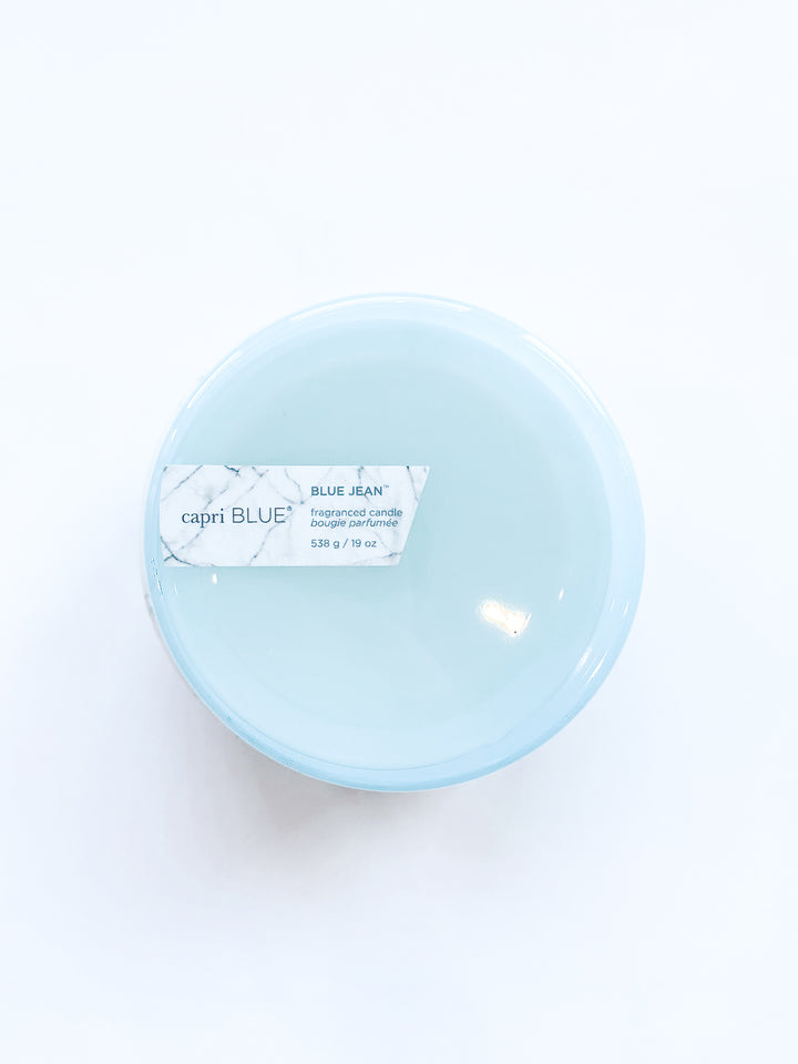 Capri Blue Mod Marble Signature Candle