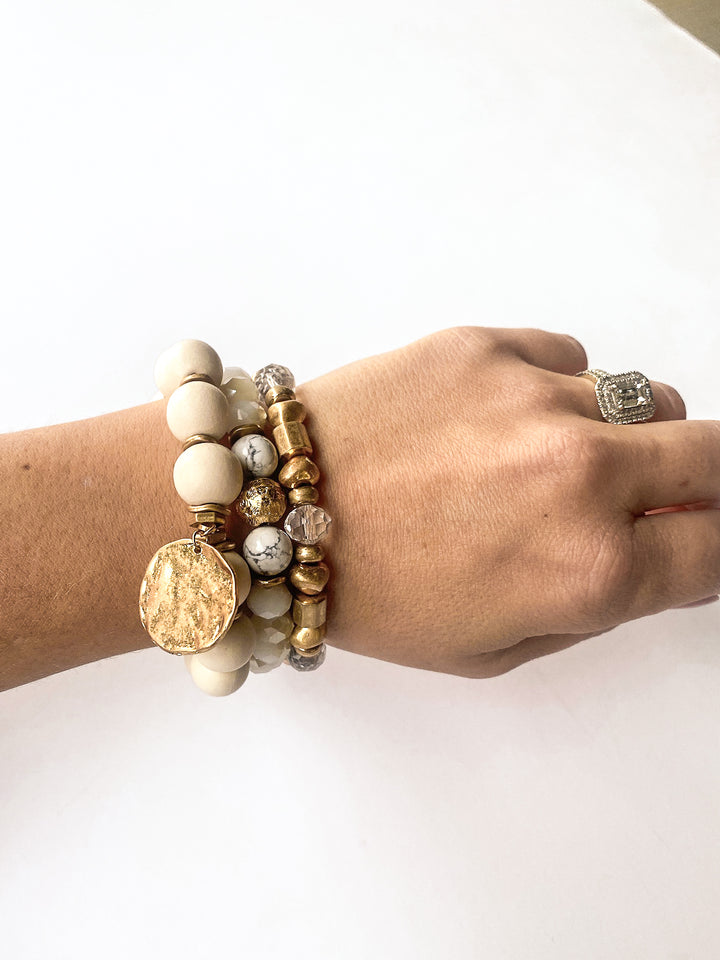 Wooden Bangle Stack